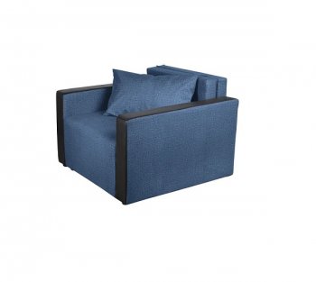 Кресло-кровать Милена с подлокотниками Синий в Ноябрьске - noyabrsk.mebel-74.com | фото