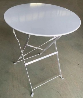 Комплект садовой мебели OTS-001R (стол + 2 стула) металл в Ноябрьске - noyabrsk.mebel-74.com | фото