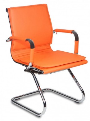 Кресло для посетителя Бюрократ CH-993-Low-V/orange оранжевый в Ноябрьске - noyabrsk.mebel-74.com | фото