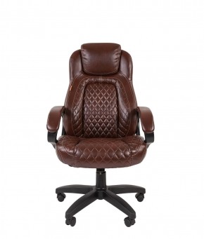 Кресло для руководителя  CHAIRMAN 432 (Экокожа коричневая) в Ноябрьске - noyabrsk.mebel-74.com | фото