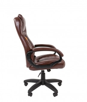 Кресло для руководителя  CHAIRMAN 432 (Экокожа коричневая) в Ноябрьске - noyabrsk.mebel-74.com | фото
