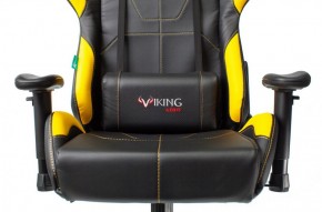 Кресло игровое Бюрократ VIKING 5 AERO YELLOW черный/желтый в Ноябрьске - noyabrsk.mebel-74.com | фото