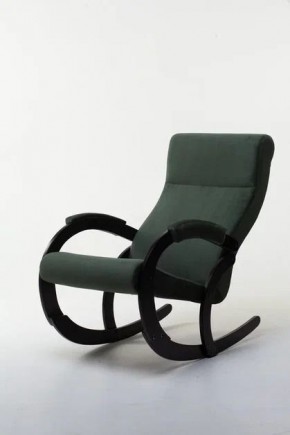 Кресло-качалка КОРСИКА 34-Т-AG (зеленый) в Ноябрьске - noyabrsk.mebel-74.com | фото