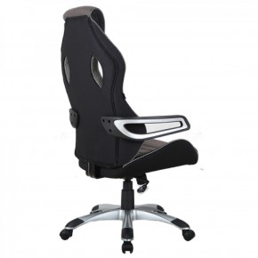 Кресло компьютерное BRABIX Techno GM-002 (ткань) черное/серое, вставки белые (531815) в Ноябрьске - noyabrsk.mebel-74.com | фото
