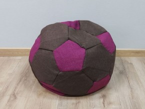 Кресло-мешок Мяч S (Savana Chocolate-Savana Berry) в Ноябрьске - noyabrsk.mebel-74.com | фото