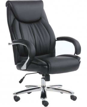Кресло офисное BRABIX PREMIUM "Advance EX-575" (хром, экокожа, черное) 531825 в Ноябрьске - noyabrsk.mebel-74.com | фото