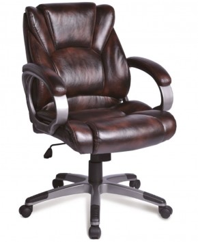 Кресло офисное BRABIX "Eldorado EX-504" (коричневое) 530875 в Ноябрьске - noyabrsk.mebel-74.com | фото