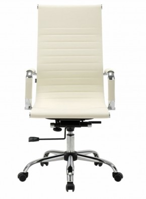 Кресло офисное BRABIX "Energy EX-509" (экокожа, хром, бежевое) 531166 в Ноябрьске - noyabrsk.mebel-74.com | фото
