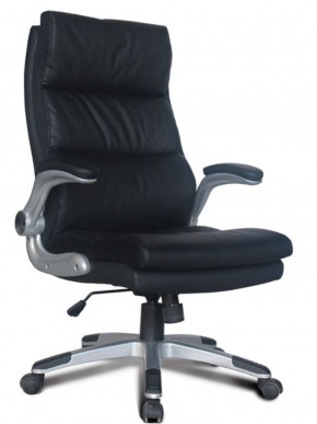 Кресло офисное BRABIX "Fregat EX-510" (рециклированная кожа, черное) 530863 в Ноябрьске - noyabrsk.mebel-74.com | фото
