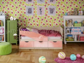 Кровать Бабочки (Розовый металлик) 1600 в Ноябрьске - noyabrsk.mebel-74.com | фото