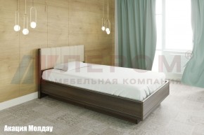 Кровать КР-1011 с мягким изголовьем в Ноябрьске - noyabrsk.mebel-74.com | фото