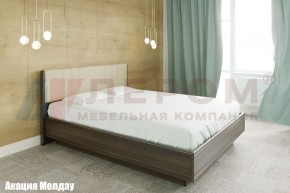 Кровать КР-1014 с мягким изголовьем в Ноябрьске - noyabrsk.mebel-74.com | фото