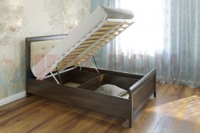 Кровать КР-1031 с мягким изголовьем в Ноябрьске - noyabrsk.mebel-74.com | фото