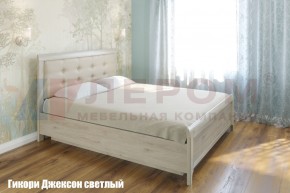 Кровать КР-1033 с мягким изголовьем в Ноябрьске - noyabrsk.mebel-74.com | фото