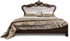 Кровать с мягким изголовьем Афина 1600 (караваджо) в Ноябрьске - noyabrsk.mebel-74.com | фото