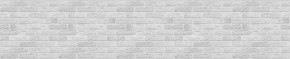 Кухонный фартук 610х3000х1,5 (композит) КМ Кирпич серый в Ноябрьске - noyabrsk.mebel-74.com | фото