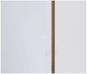 Шкаф 3х дверный с зеркалом Веста СБ-2258 (Дуб Бунратти/Белый глянец) в Ноябрьске - noyabrsk.mebel-74.com | фото