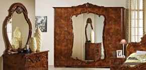 Шкаф 5-и дверный с зеркалами (20.145) Тициана (орех) в Ноябрьске - noyabrsk.mebel-74.com | фото