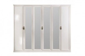 Шкаф 6-ти ств (2+2+2) с зеркалами Натали (комплект) в Ноябрьске - noyabrsk.mebel-74.com | фото