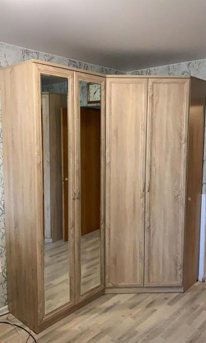 Шкаф для белья со штангой и полками арт.101 в Ноябрьске - noyabrsk.mebel-74.com | фото