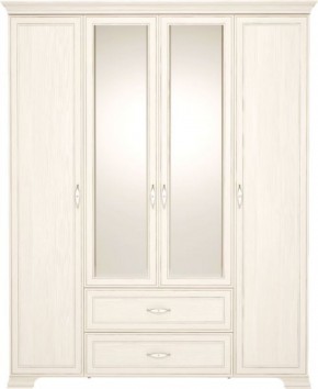 Шкаф для одежды 4-х дверный с зеркалом Венеция 2 бодега в Ноябрьске - noyabrsk.mebel-74.com | фото
