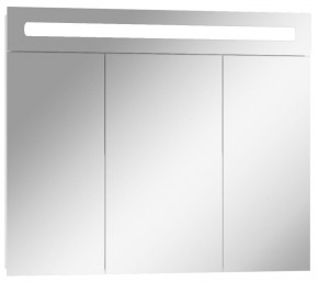 Шкаф-зеркало Аврора 85 с подсветкой LED Домино (DV8010HZ) в Ноябрьске - noyabrsk.mebel-74.com | фото