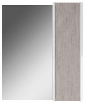 Шкаф-зеркало Uno 60 Дуб серый левый/правый Домино (DU1503HZ) в Ноябрьске - noyabrsk.mebel-74.com | фото