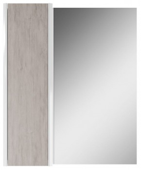 Шкаф-зеркало Uno 60 Дуб серый левый/правый Домино (DU1503HZ) в Ноябрьске - noyabrsk.mebel-74.com | фото