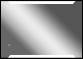 Зеркало Оттава 1000х700 с подсветкой Домино (GL7028Z) в Ноябрьске - noyabrsk.mebel-74.com | фото