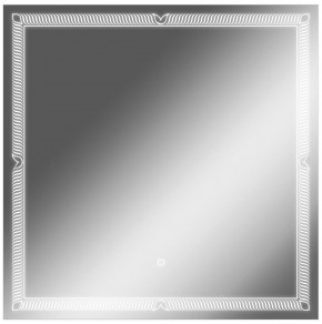 Зеркало Паликир 700х700 с подсветкой Домино (GL7051Z) в Ноябрьске - noyabrsk.mebel-74.com | фото