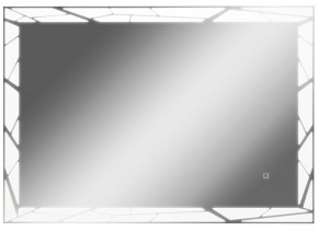 Зеркало Сеул 1000х700 с подсветкой Домино (GL7029Z) в Ноябрьске - noyabrsk.mebel-74.com | фото